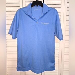 Nike Golf Men's S The Breakers Pakm Beach Blue Polo Shirt